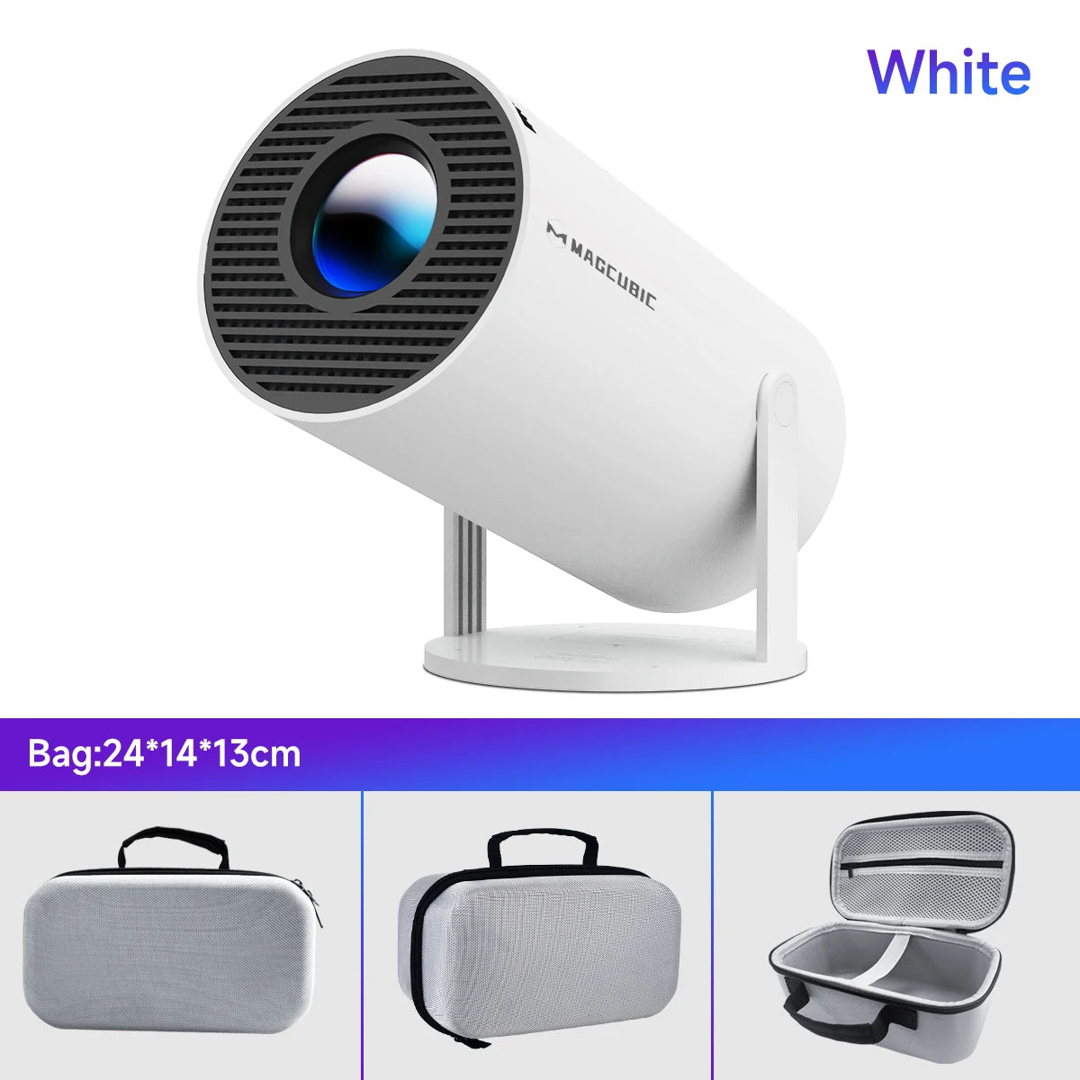 Mini Proyector Inteligente – Cine en Casa Portátil 4K Compatible