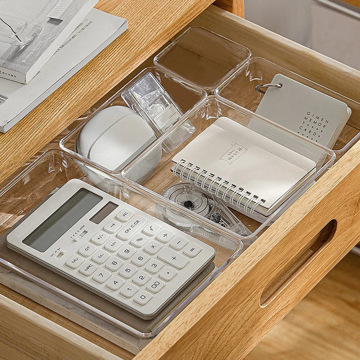 Set de 7 Organizadores Transparentes para Cajones