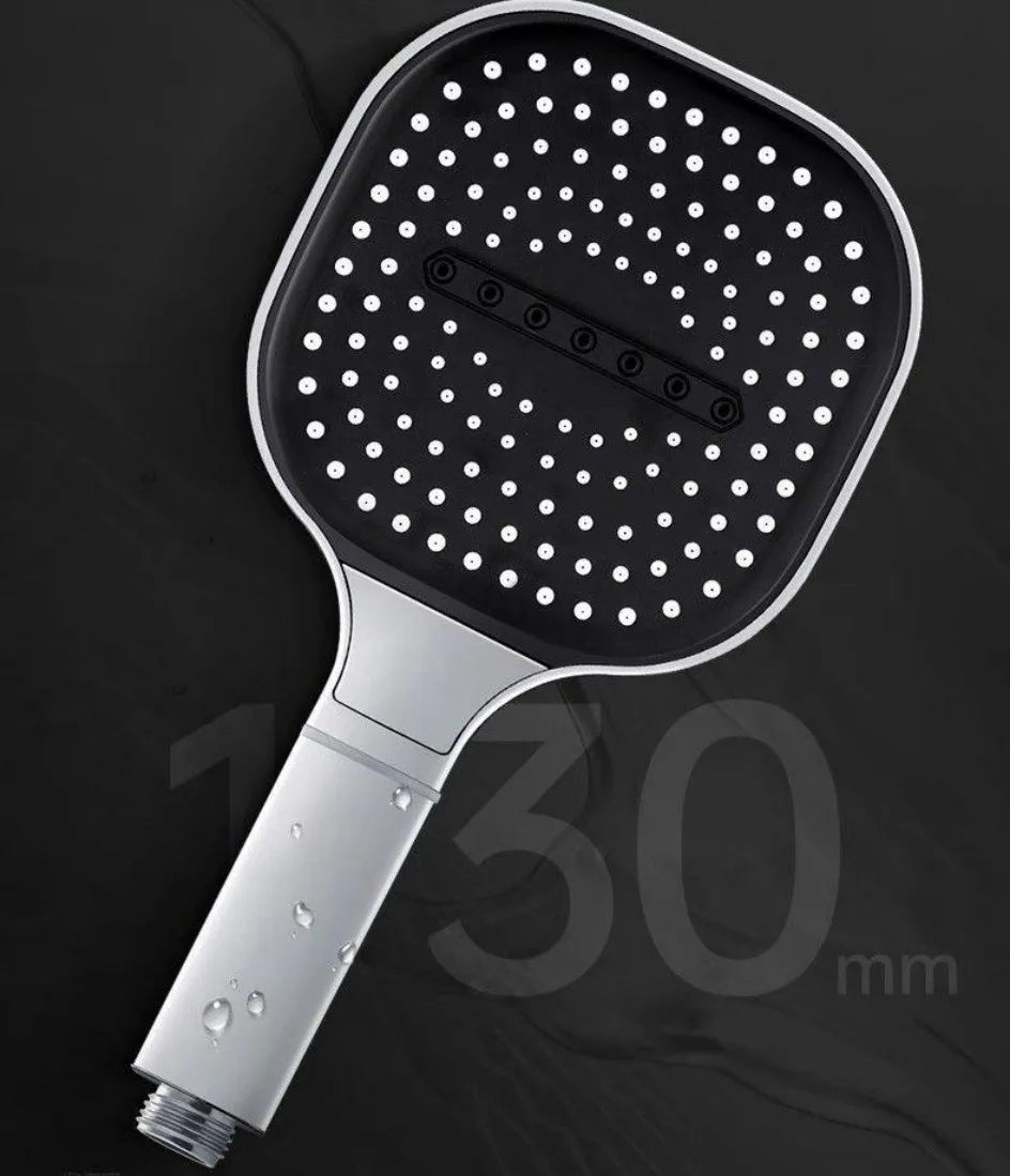 Ducha de Mano 13 cm – 3 Modos de Alta Presión con Filtro