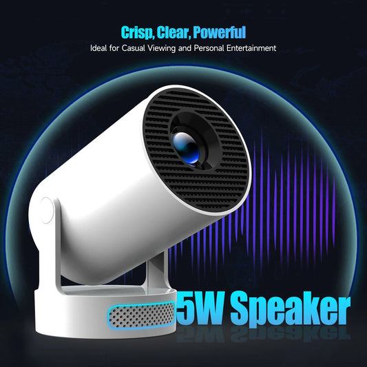 Mini Proyector Inteligente – Cine en Casa Portátil 4K Compatible
