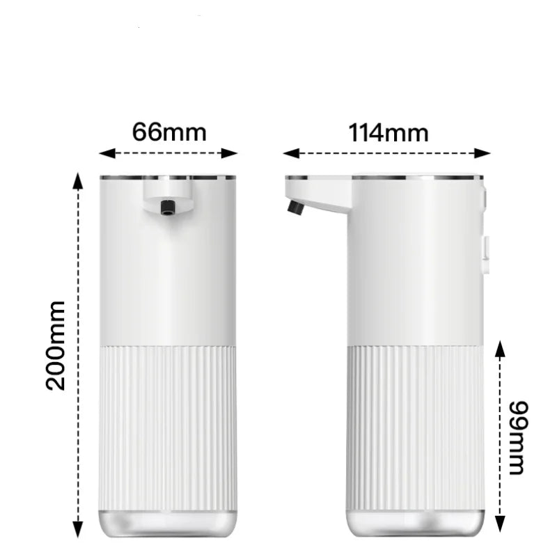 Dispensador Automático de Jabón en Espuma 360ml – Sensor Inteligente y Carga USB-C