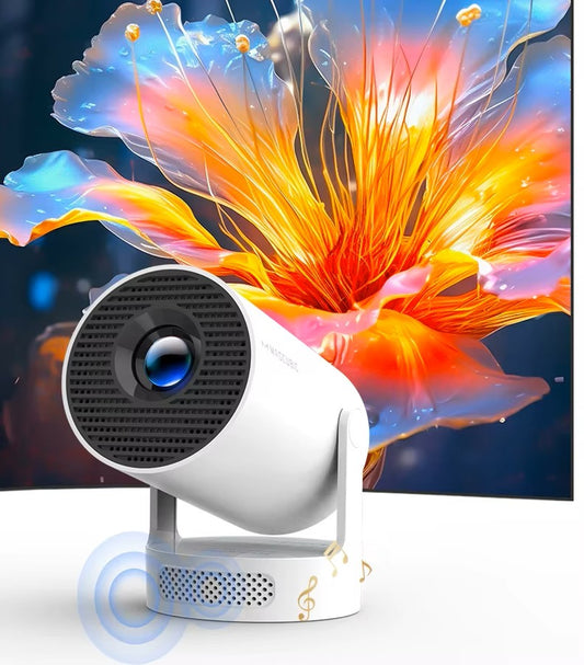 Mini Proyector Inteligente – Cine en Casa Portátil 4K Compatible