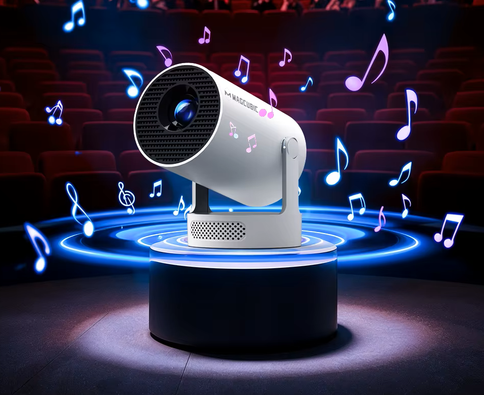 Mini Proyector Inteligente – Cine en Casa Portátil 4K Compatible