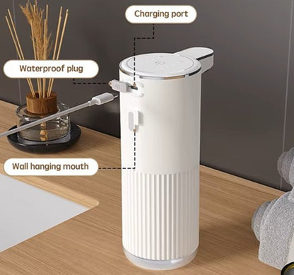 Dispensador Automático de Jabón en Espuma 360ml – Sensor Inteligente y Carga USB-C